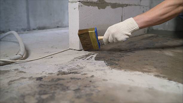 Crawl space vapor barrier installation in Sharpsville, IN